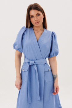 Платье Amberа Style 1143 голубой - фото 2