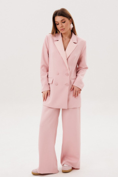 Брюки, жакет Amberа Style 2153 пудра - фото 4
