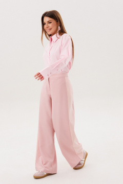 Блуза, брюки Amberа Style 2159 пудра - фото 4