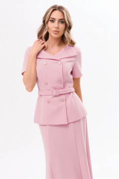 Жакет, юбка Golden Valley 6701 розовый - фото 2