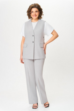 Брюки, жилет DaLi 3715.2 серый - фото 1