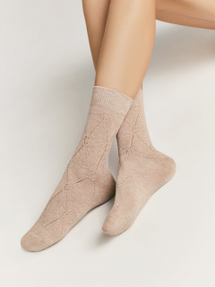 Носки CONTE ACTIVE 22 бежевый 22С-27СП 623 - фото 1