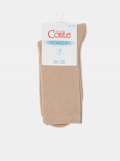 Носки CONTE ACTIVE бежевый 24С-73СП 620 - фото 2