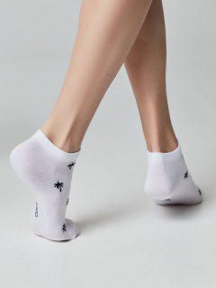 Носки CONTE ACTIVE белый-черный 23С-111СП 589 - фото 3