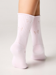 Носки CONTE CLASSIC светло-розовый 24С-99СП 628 - фото 3