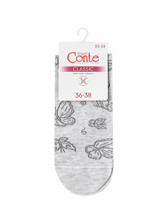 Носки CONTE CLASSIC светло-серый 15С-15СП 697 - фото 1