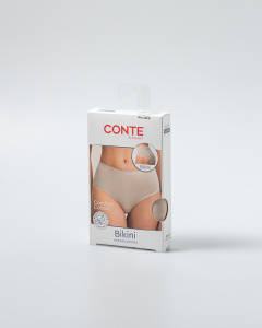 Трусы CONTE COMFORT COTTON LB 5572 skin 24С-3260ТСП в коробке - фото 1