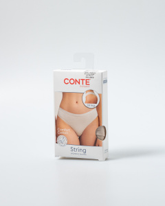 Трусы CONTE COMFORT COTTON LST 5569 natural 24С-3257ТСП в коробке - фото 1