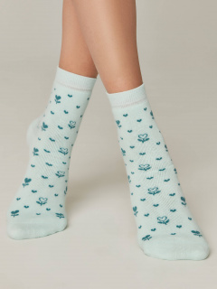 Носки CONTE COMFORT бледно-бирюзовый 7С-47СП 434 - фото 1