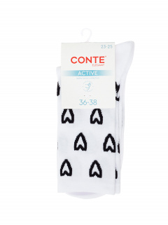 Носки CONTE CONTE белый 24С-157СП 713 - фото 1