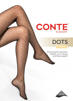 Колготки CONTE DOTS chocolate 14С-48СП - фото 1