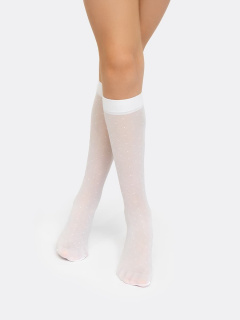 Гольфы Mark Formelle 447PA-1623/B4-20447PA белый_000Н_Крашение_полиамид.изделий_(носки) - фото 1