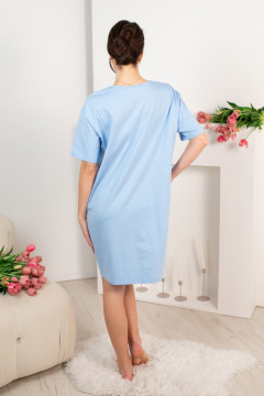 Сорочка Купалинка 688217.158-164 голубой - фото 5