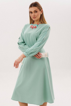 Платье Anelli 1836 дымчатый_нефрит - фото 5