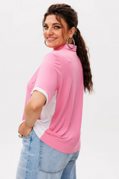 Футболка Anelli 1571 лепесток_пиона - фото 4