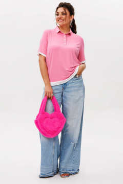 Футболка Anelli 1571 лепесток_пиона - фото 3