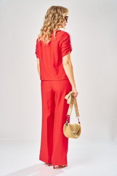 Блуза, брюки ARTELLA А-1004 красный - фото 4