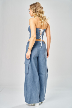 Брюки ARTELLA А-1046 голубой - фото 5