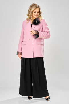 Брюки, жакет ARTELLA А-1047 палевая роза+черный - фото 2