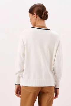 Кардиган Nelva 1935 молочный/бежевый - фото 4