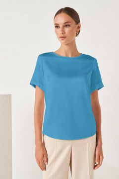 Блуза Nelva 23061 бирюзовый - фото 1
