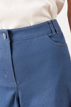 Брюки Nelva 31033 сине-голубой джинс - фото 3