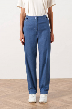 Брюки Nelva 31033 сине-голубой джинс - фото 2