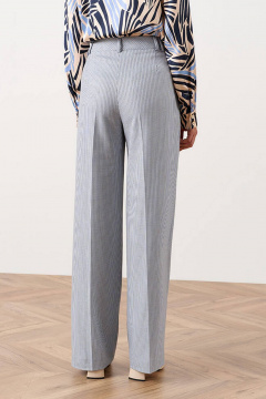 Брюки Nelva 31053 сине-голубая полоска - фото 5