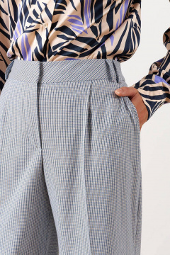 Брюки Nelva 31053 сине-голубая полоска - фото 4