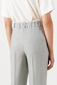 Брюки Nelva 31151 серо-зеленый - фото 5