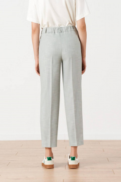 Брюки Nelva 31151 серо-зеленый - фото 4