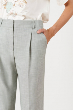 Брюки Nelva 31151 серо-зеленый - фото 3