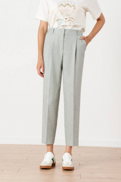 Брюки Nelva 31151 серо-зеленый - фото 2