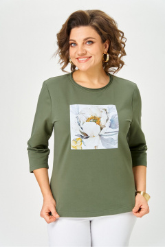 Джемпер Rumoda 2282 зеленый_дл.р. - фото 1