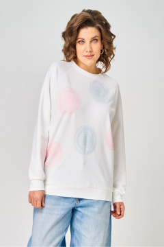 Джемпер Rumoda 2286 молочный - фото 2