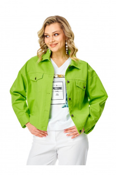 Жакет Condra 15117 зеленое яблоко - фото 2