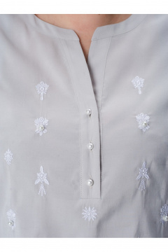 Блуза Condra 16285 серый - фото 5