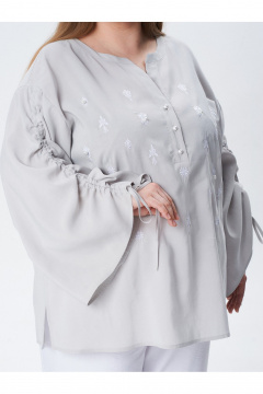 Блуза Condra 16285 серый - фото 3
