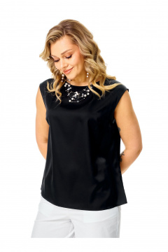 Блуза Condra 16308 черный - фото 3