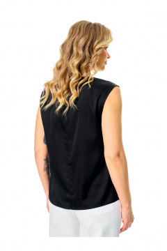 Блуза Condra 16308 черный - фото 2