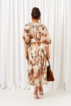 Платье Beautiful&Free 6410 бежевый - фото 5