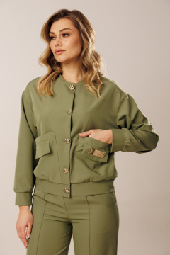 Брюки, жакет Faufilure C1913 хаки - фото 2