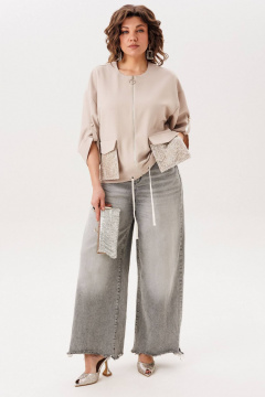 Жакет Anelli 1788 ванильное_сияние - фото 2