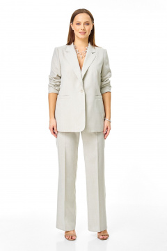 Брюки, жакет T&N 7737 холодный_песок - фото 1