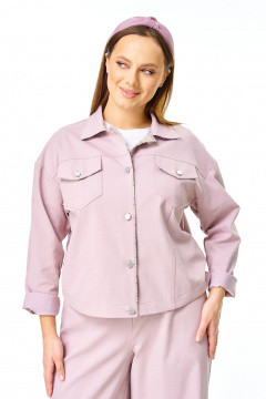 Брюки, жакет T&N 7738А пыльная_роза - фото 5