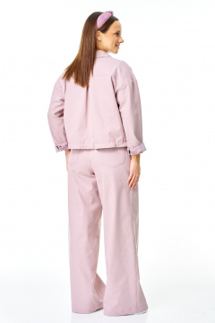 Брюки, жакет T&N 7738А пыльная_роза - фото 3