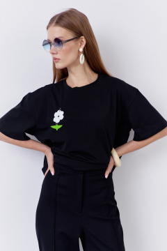 Джемпер FLAIM 2086 черный - фото 3