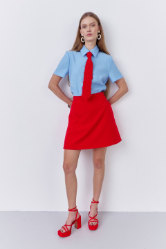 Юбка FLAIM 2092 красный - фото 2