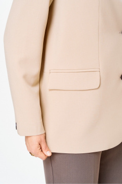 Брюки, жакет, украшение DaLi 7079.2 беж - фото 5