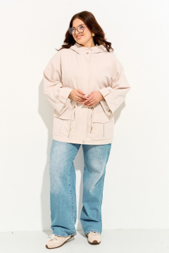 Куртка IVA 1713 бежевый - фото 4